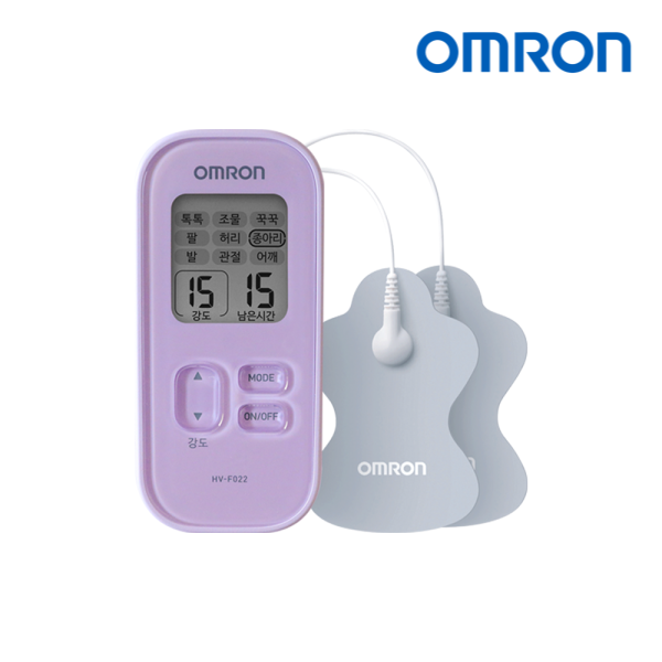 오므론 개인용 저주파 자극기 HV-F022 바이올렛