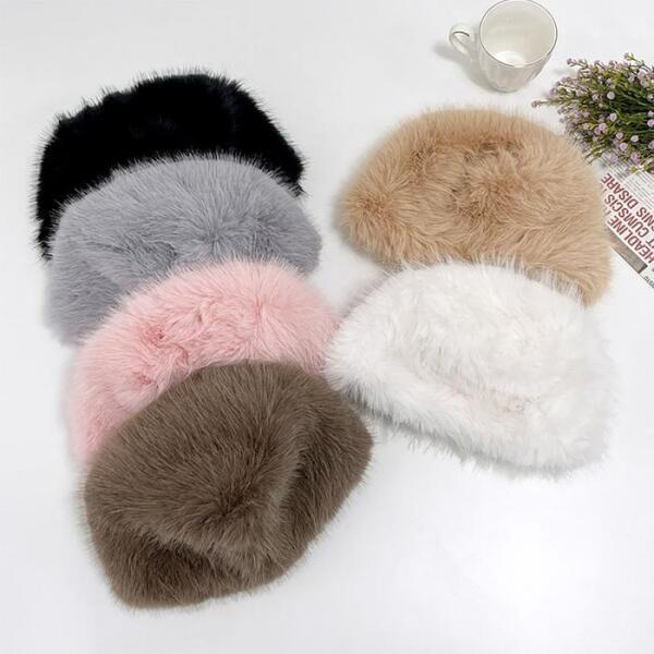 [셀러허브 여성] 베텔기우스 퍼 샤프카햇 버킷햇 벙거지