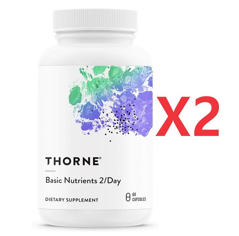 쏜리서치 [해외] 쏜리서치 종합비타민 기초영양소 투퍼데이 멀티비타민 60캡슐 2개