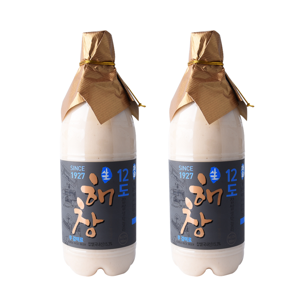 술픽 해창막걸리 세트 12도 2병