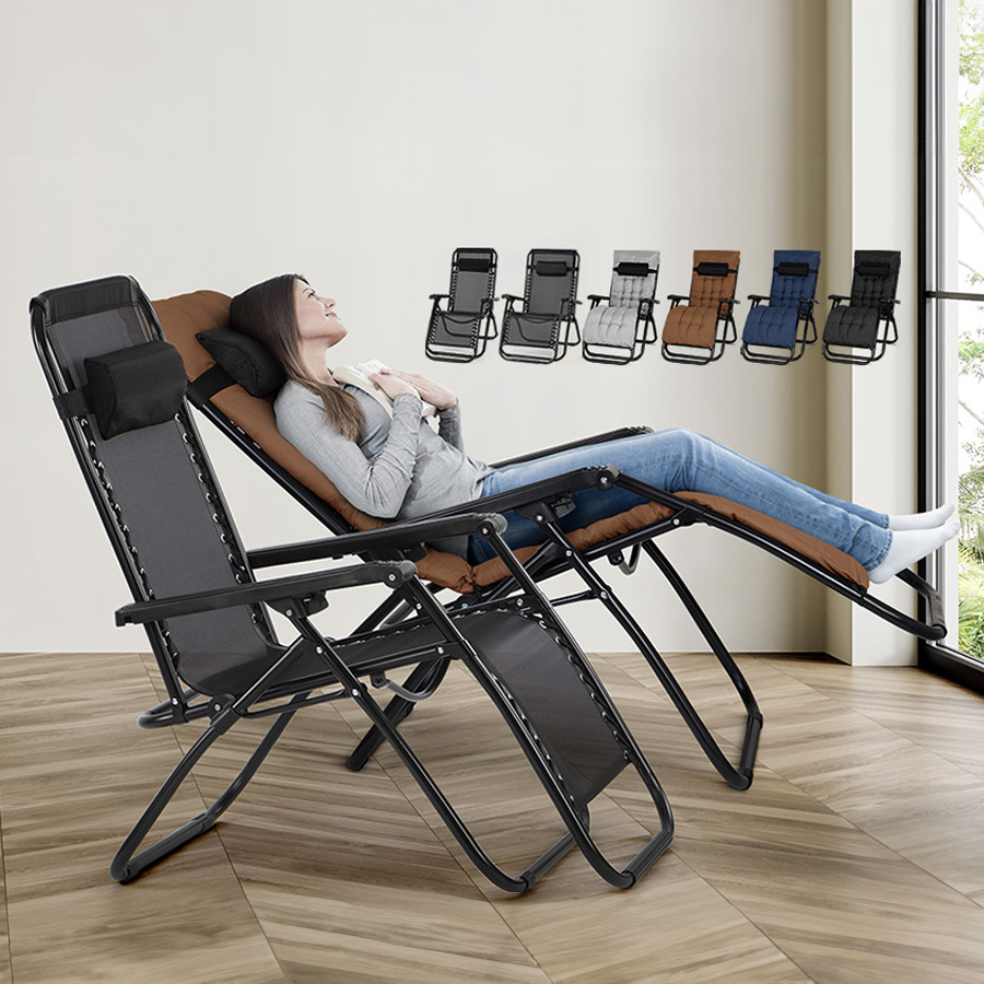 접이식 1인 눕는의자 리클라이너 쿠션 1인용소파 암체어 통기성 메쉬소재
