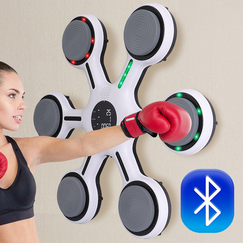 주닉스 뮤직 AI 복싱 샌드백 기계 머신 다이어트복싱 펀치기계 가정용 무타공 벽걸이 샌드백