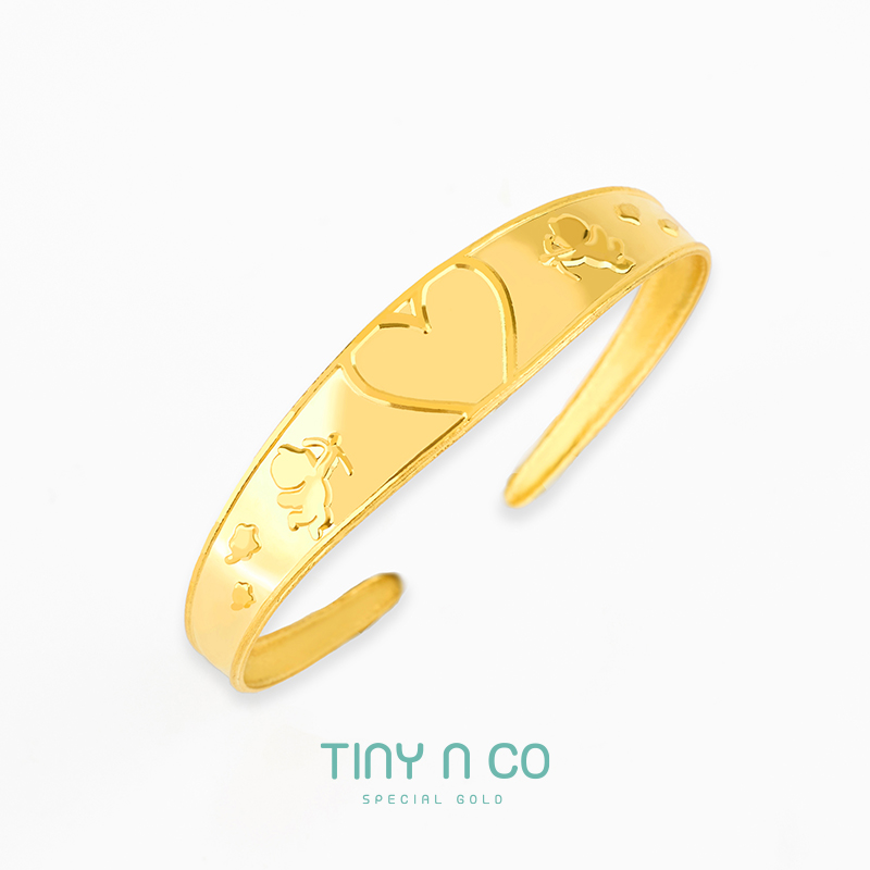 타이니앤코 순금 24K 코코 7.5g 두돈 2돈 하트 돌팔찌