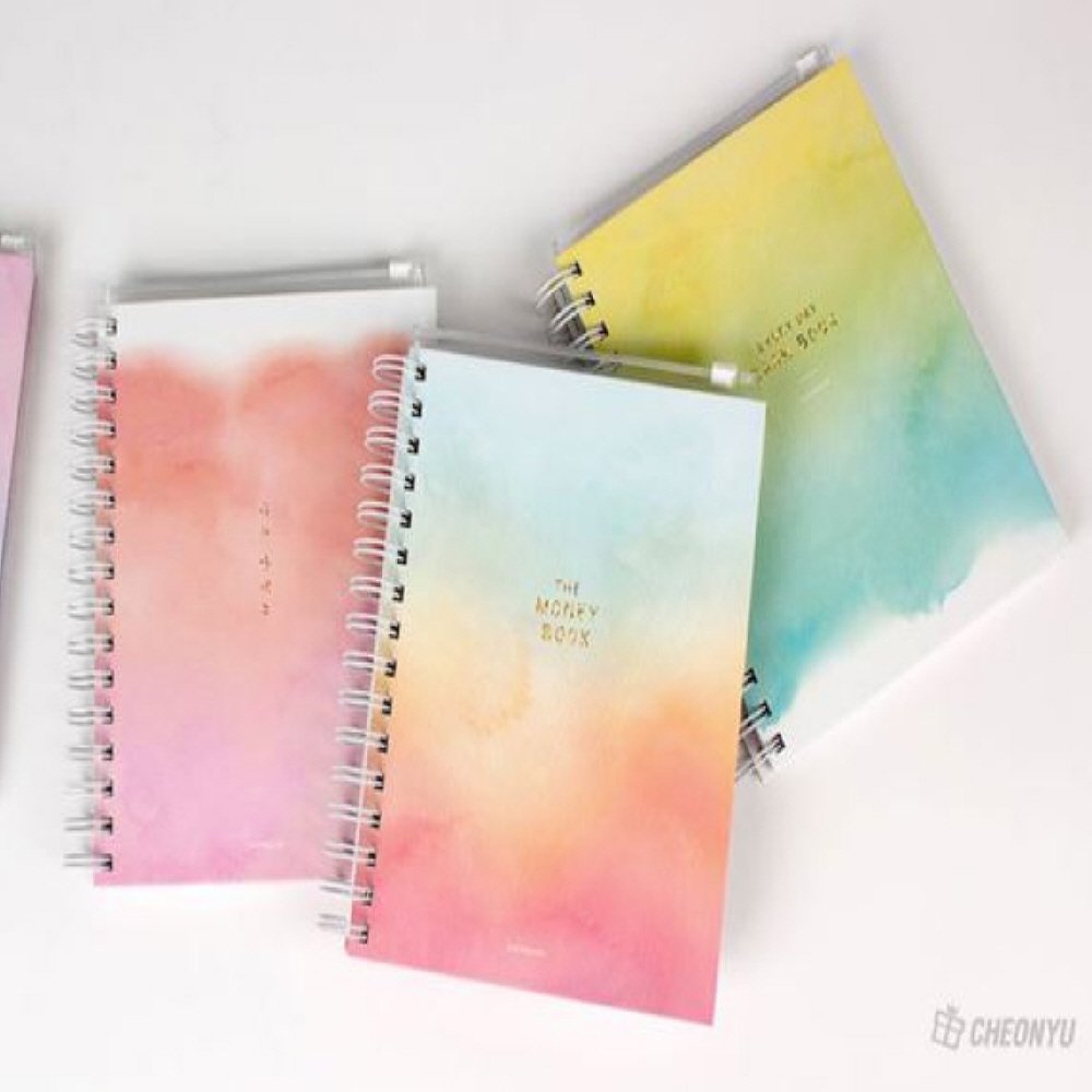 심플스토어협력사 가계부 캐시북 소비 지출 매입 매출 기록 수기 용돈기입장 통장 원간 돈모으기