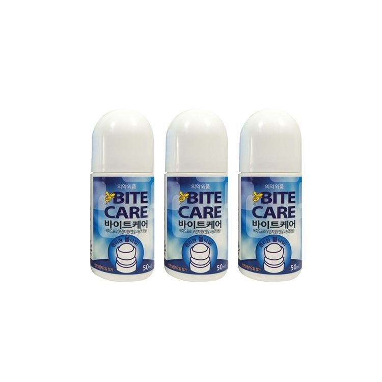 동국제약 [2+1][야외활동 벌레 물림 상처][동국제약] 바이트케어 50ml 3개