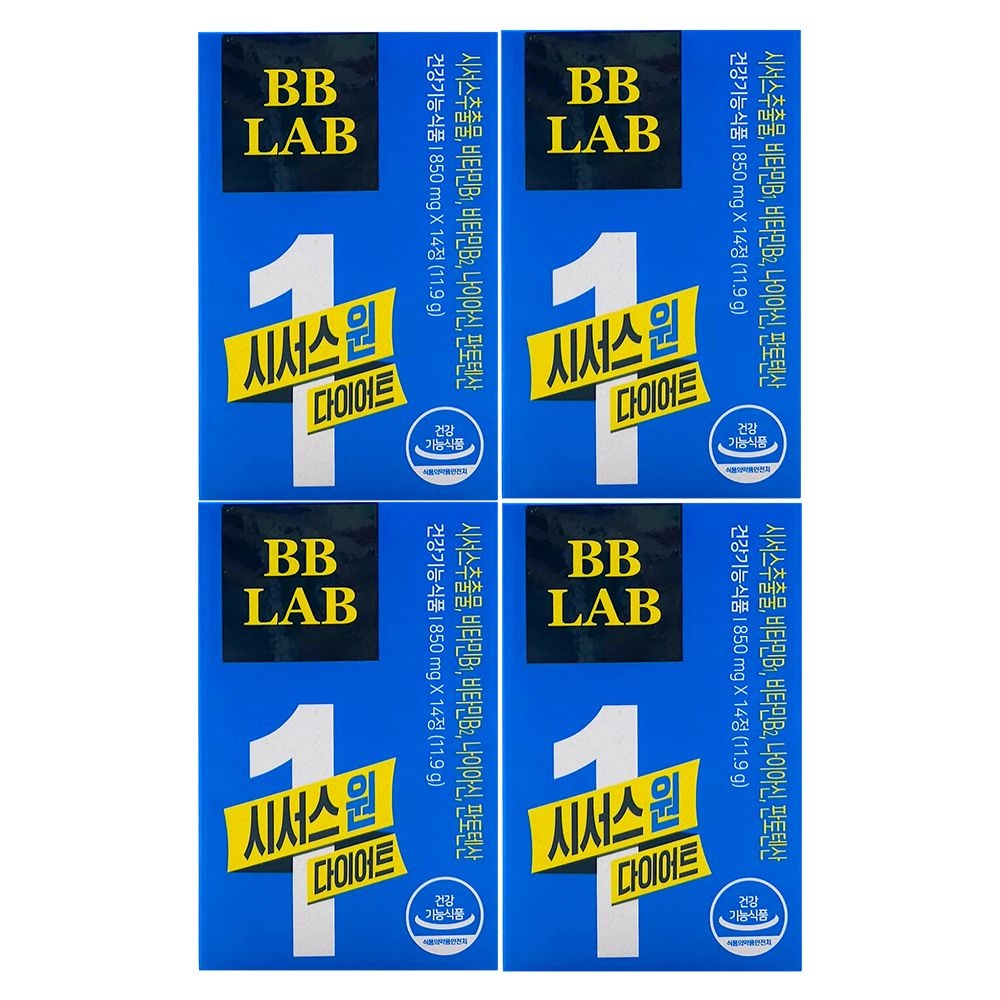 뉴트리원라이프 뉴트리원 비비랩 시서스 원 다이어트 850mg x 14정 x 4박스