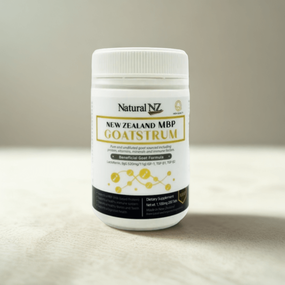 [해외] 뉴질랜드 내추럴엔젯 산양초유 MBP (유청단백질) 고트스트럼 200정 3개월분