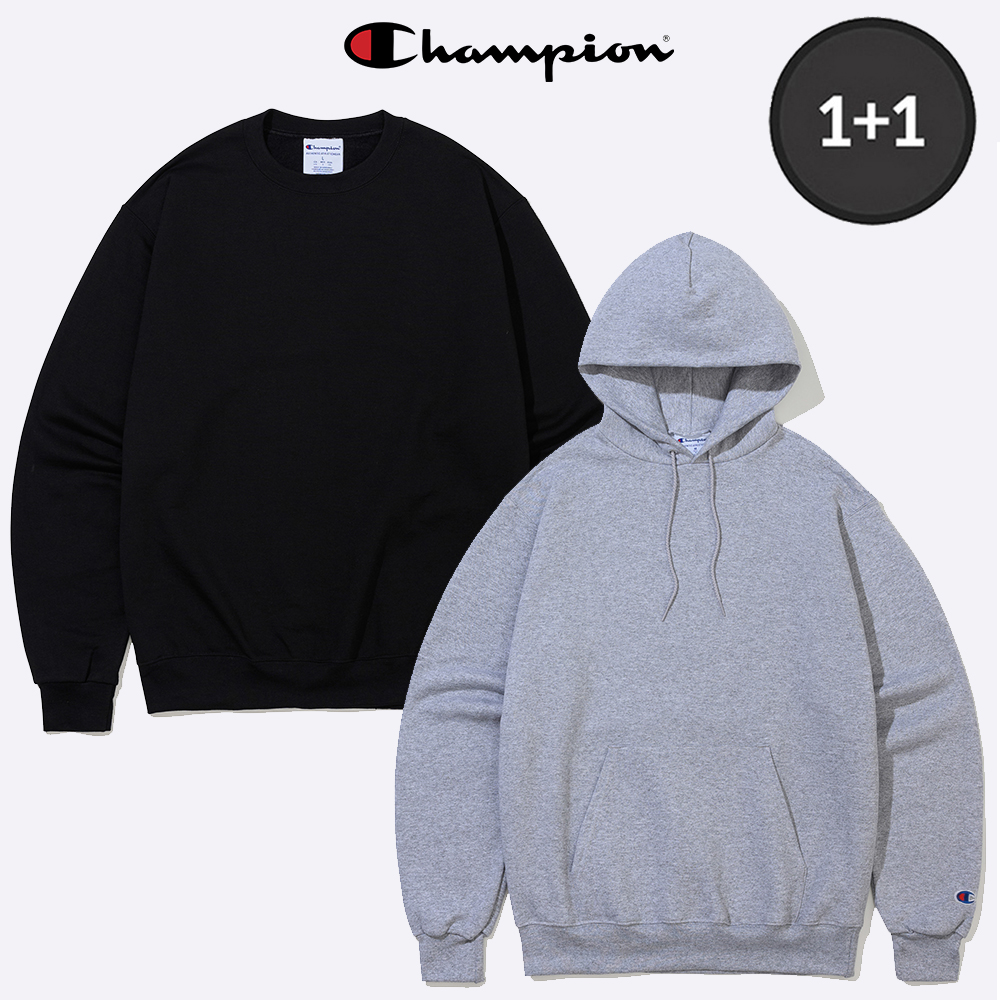챔피온 챔피온 (1+1)챔피온S600맨투맨+챔피온S700후드티