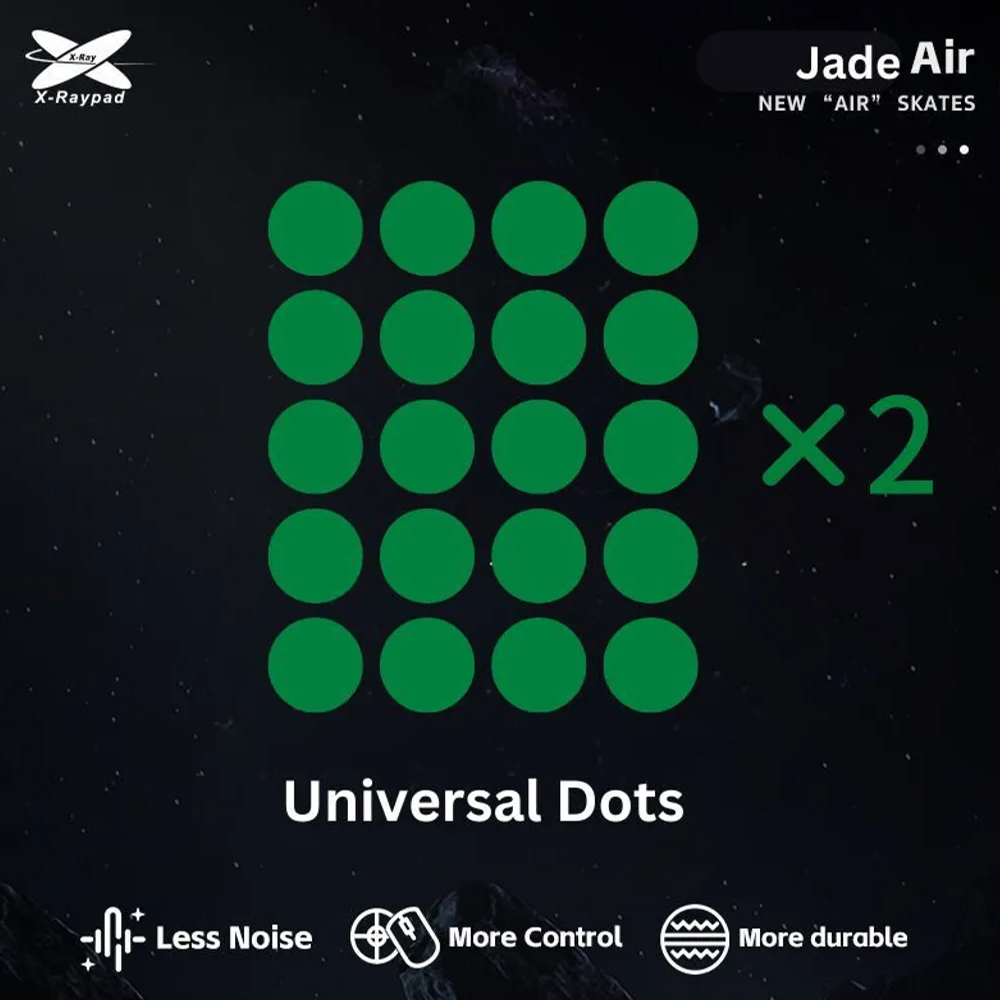 [오늘출발] 엑스레이패드 X-raypad 제이드 AIR Universal 도트 40pcs 범용 유리패드 피트