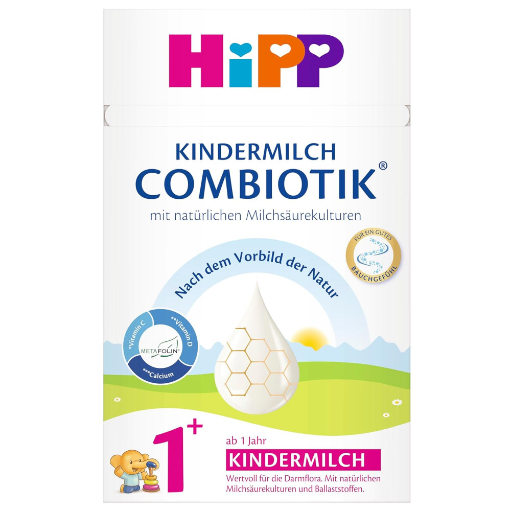 [해외] HiPP 콤비오틱 킨더밀쉬 1단계 분유 600g x 4팩 대용량 조제유