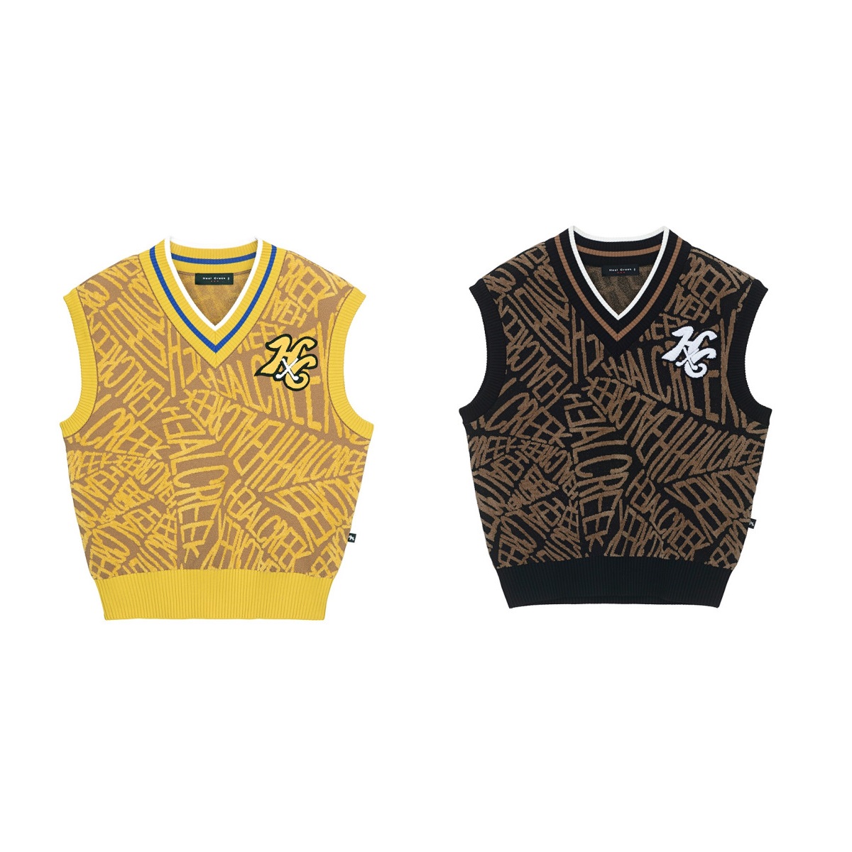 힐크릭 [모다아울렛][힐크릭]여성골프조끼 여성가을골프리버스로고브이넥베스트_SC 순천점