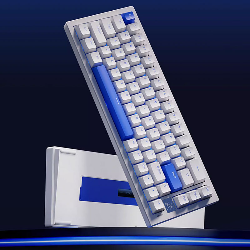 ATK [해외] 레그넷 ATK68 V2 PRO 기계식 키보드 8K 수익률 PBT키캡 알루미늄 기계식 키보드 RGB램프 자석축