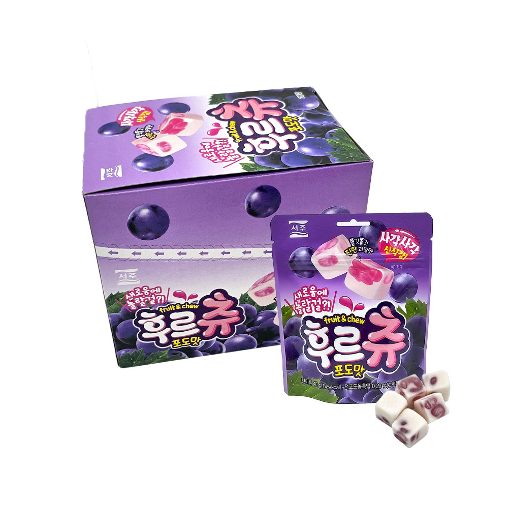 서주 후르츄 포도맛젤리 40g 7입