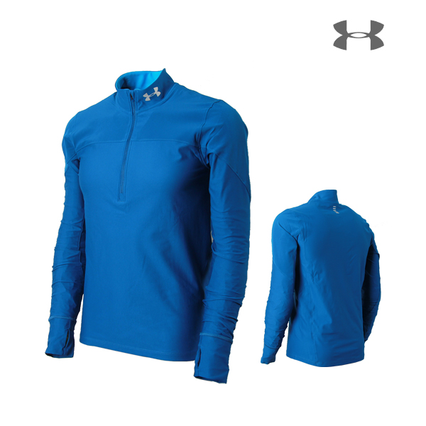 언더아머 M 퀄리파이어2 하프집업 1326595-581블루 긴팔티셔츠
