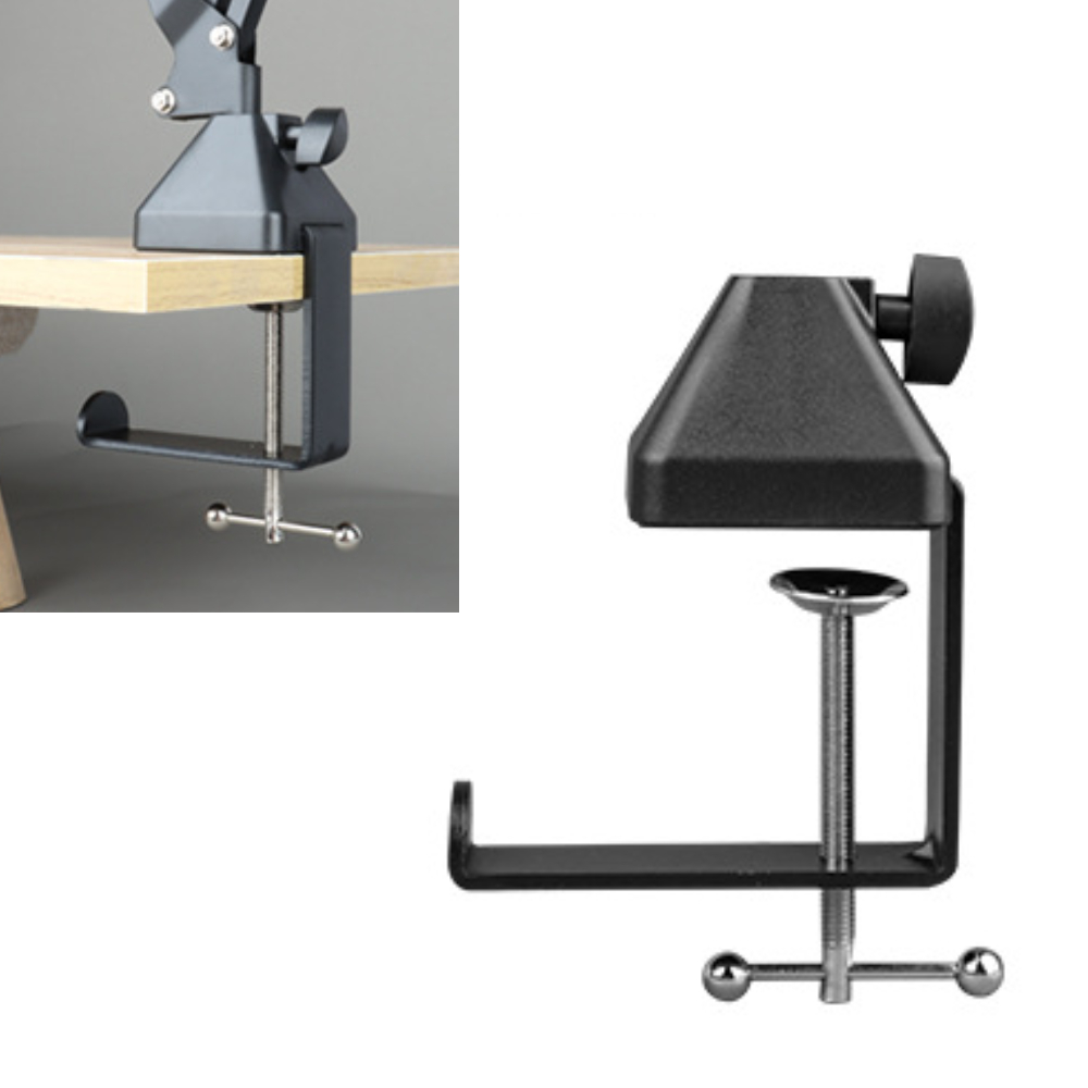 학원 학교 책상고정 거치대 후크 캔틸레버 데스크 클램프 멀티탭 걸이 집개 봉거치대 마이크 스탠드