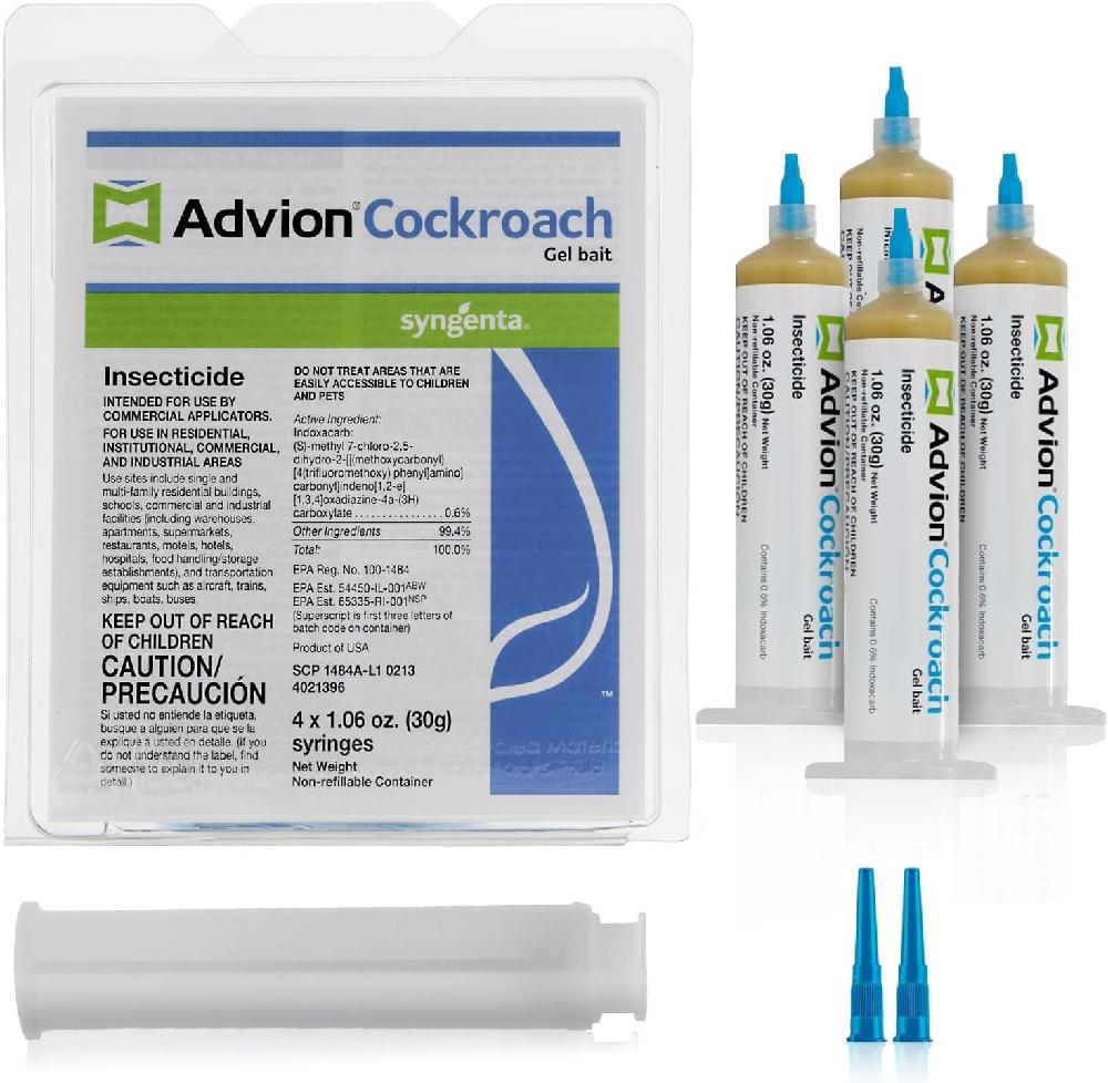 Advion Cockroach Gel Bait 바퀴벌레 젤 미끼 4개 x 30g