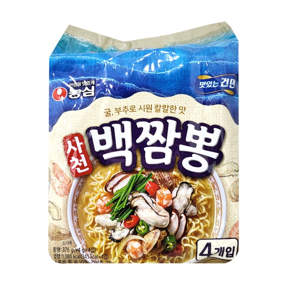 농심 농심 밀리언 농심 사천백짬뽕 4개입 x 2개