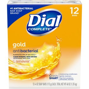 Dial 미국 다이알 오리지날 항균 골드 비누 113g 12개