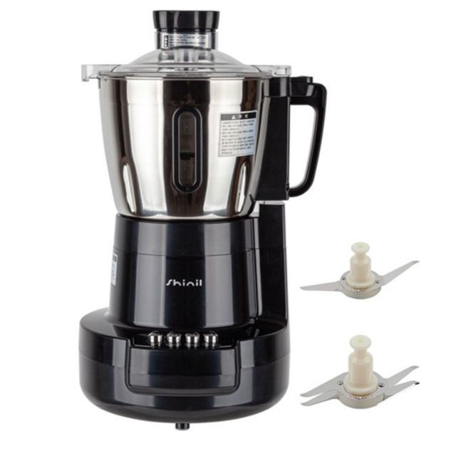 상세설명참조 강력추천-초고속블렌더 신일전자 대용량 스텐 믹서기 버튼식 분쇄기 간편세척 주방기기