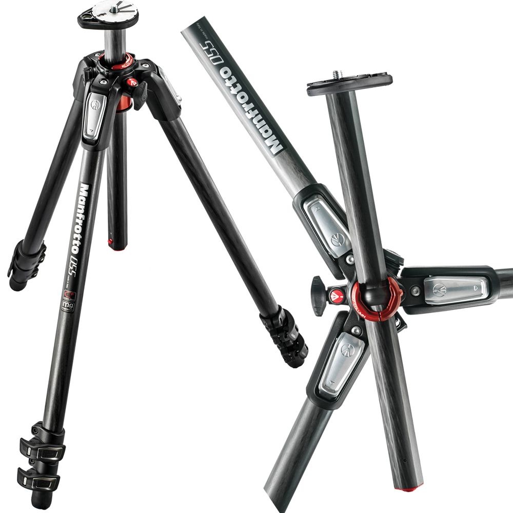 맨프로토 카본 삼각대 MT055CXPRO3 (센터컬럼수평확장/20kg하중) 90도접사전환
