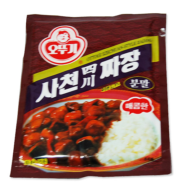 [온누리상품] 오뚜기 매콤한 사천짜장 분말 100g