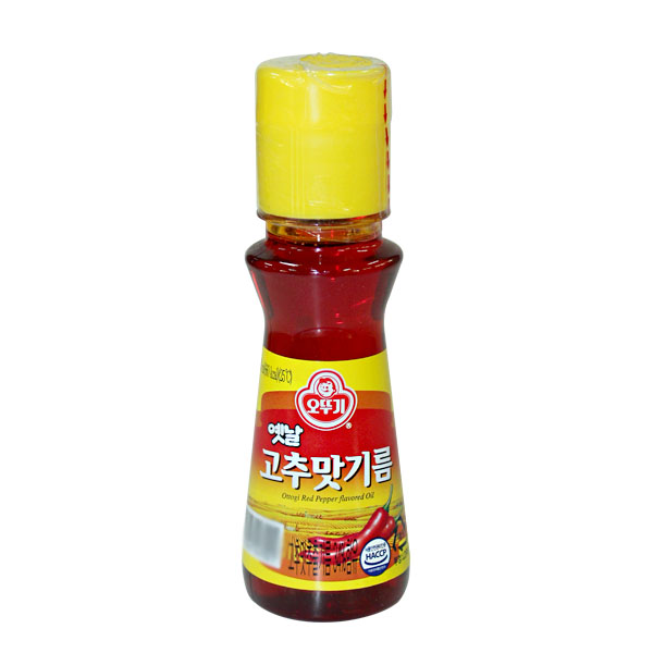 [온누리상품] 오뚜기 옛날 고추맛기름 80ml