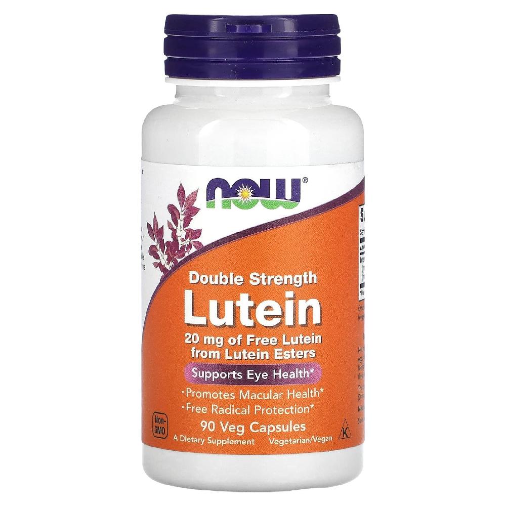 [해외] 나우푸드 나우 푸드 루테인 지아잔틴 2배강도 20mg 90 배지캡슐 Lutein Esiers