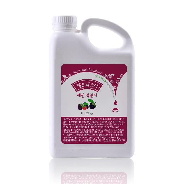 (주)두비산업 달코미321 레진 복분자 1kg 액상향료 식용색소 머랭 쿠키 제빵 베이커리 음료 무타르