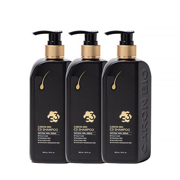 카론바이오 C3 샴푸 300ml 3개 모발 두피케어 홈케어 이시영