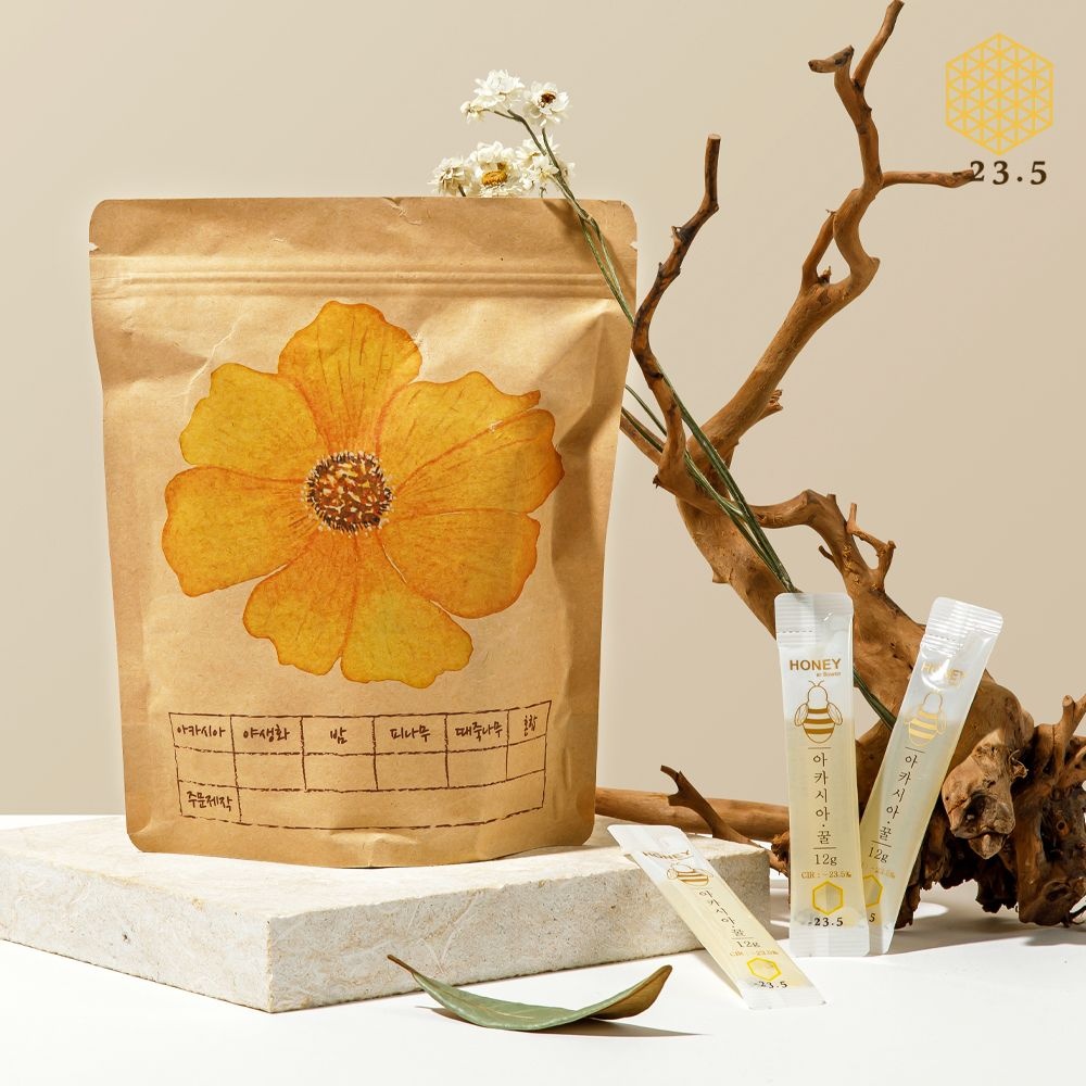 이십삼쩜오(-23.5) 국산 벌꿀 꿀스틱 허니스틱 실속형 혼합꿀 30포