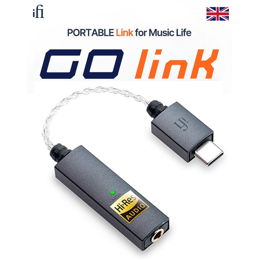 iFi Audio ifi GO Link/iFi Audio 고 링크 휴대용 DAC/앰프/정품