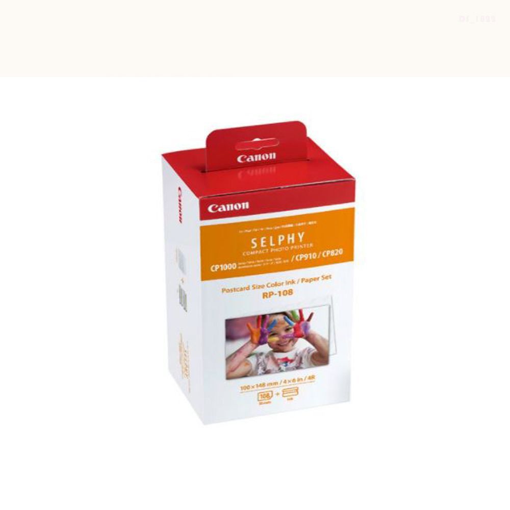 캐논 CP1300 셀피 캐논 SELPHYCP1200 정품잉크 인화지 108매 SET SELPHYCP910