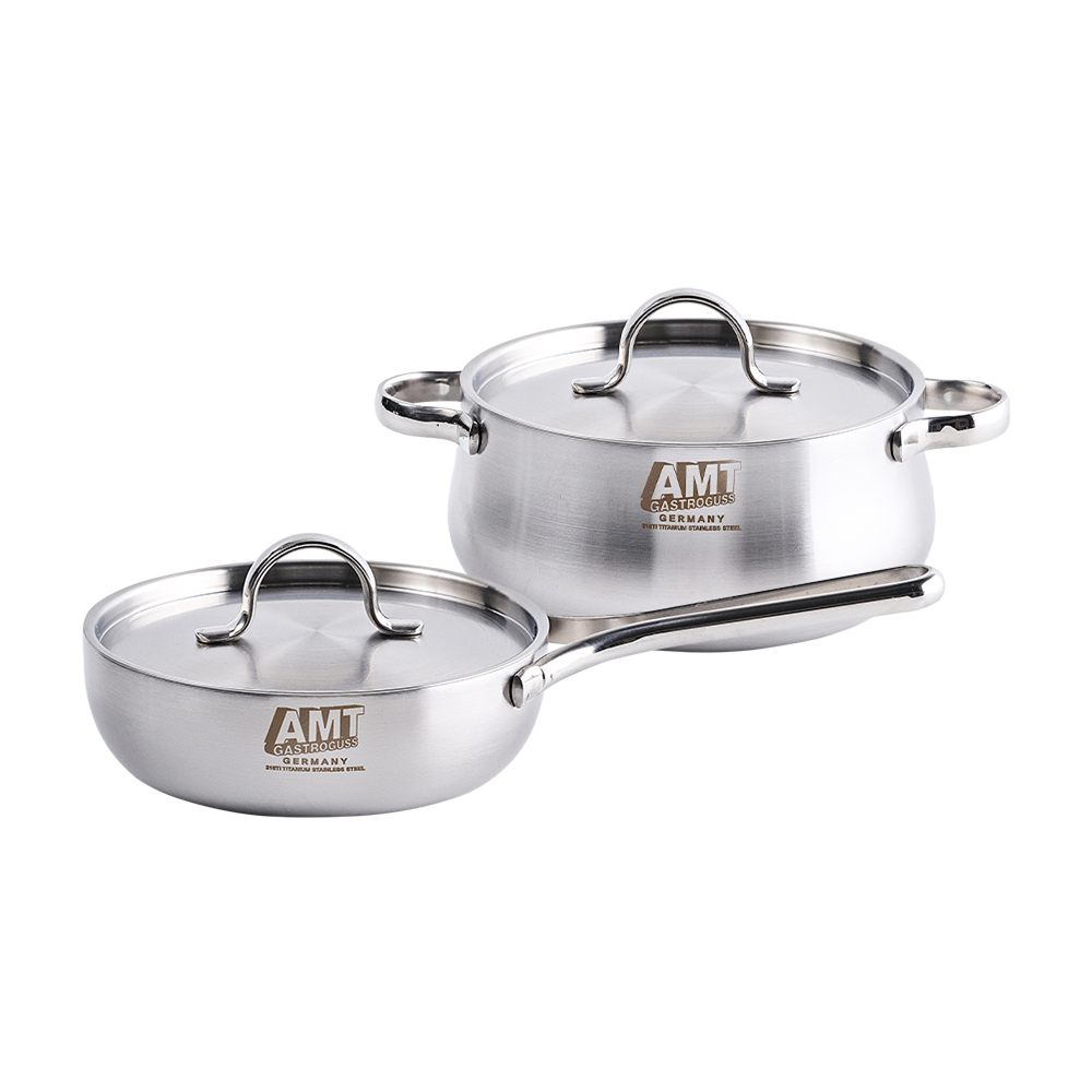 에이엠티 [공식정품] AMT 316Ti스텐 통5중 피렌체 16cm 2종세트(팬,양수)