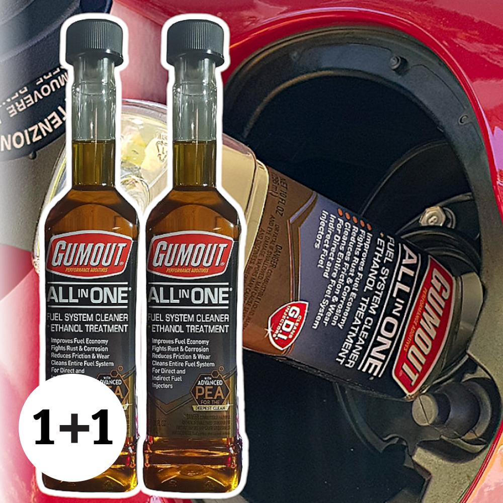[1+1] 검아웃 올인원 가솔린 연료첨가제 296ml 2개