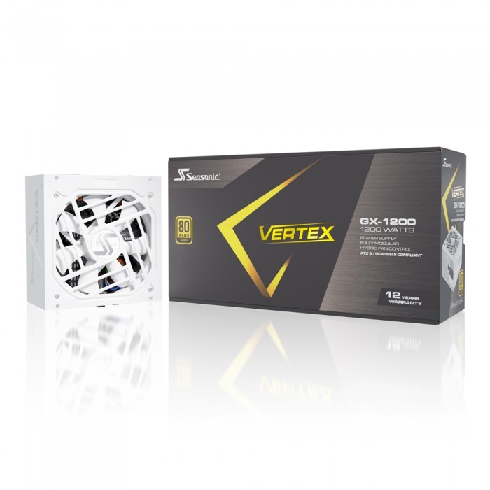 시소닉 VERTEX GX-1200 GOLD 풀모듈러 ATX3.0 파워 (화이트)