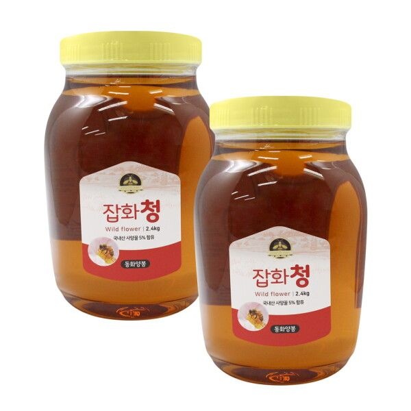 [좋은세상] 잡화청 2.4kg x 2개