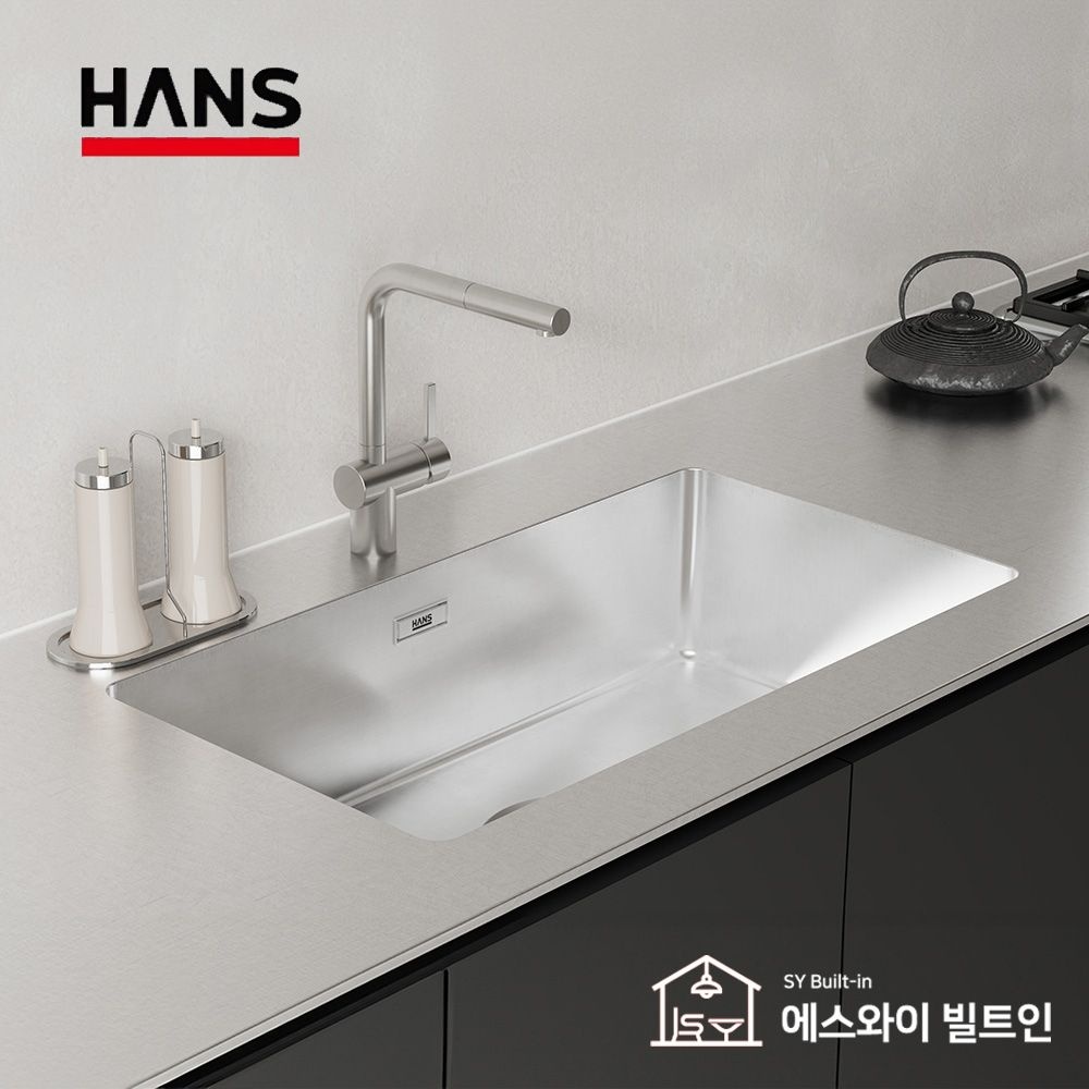 원앙 한스싱크 TQC840 EMBO 1T 엠보 프리미엄 주방 배수구 싱크대  씽크볼 교체