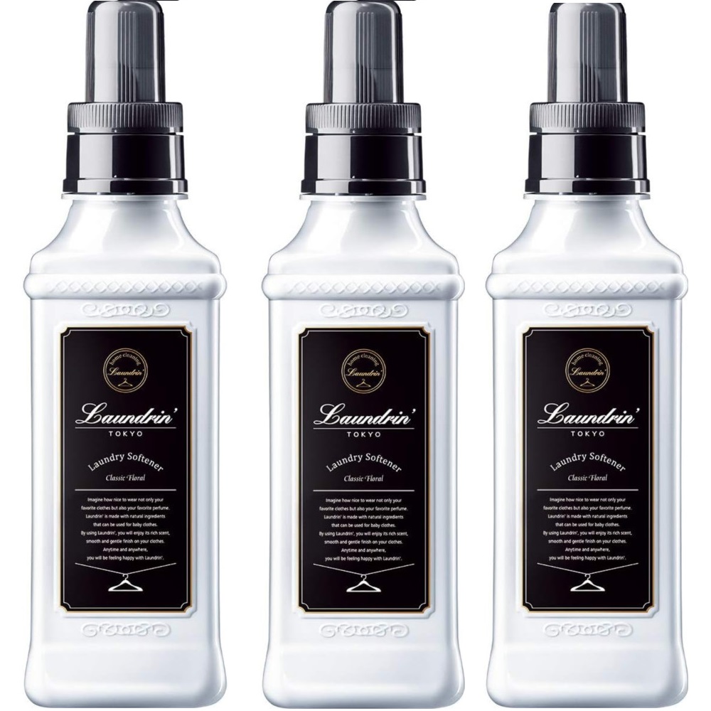 [해외] Laundrin 란도린 패브릭 소프너 클래식 플로럴 600g x 3개