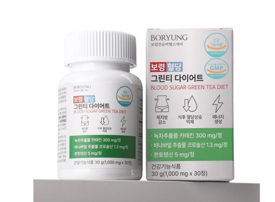 컨슈머헬스케어 혈당 그린티 다이어트 1000mg x 30정