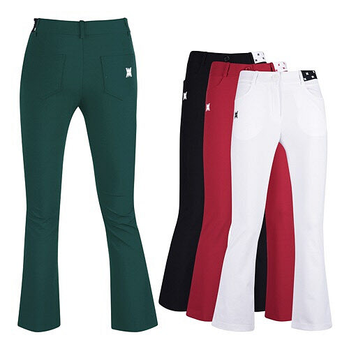 [패션플러스][보스케][보스케] 보스케 여성 가을 골프웨어 편한 스판 반밴딩 부츠컷 골프바지 L420952 (P003388441)