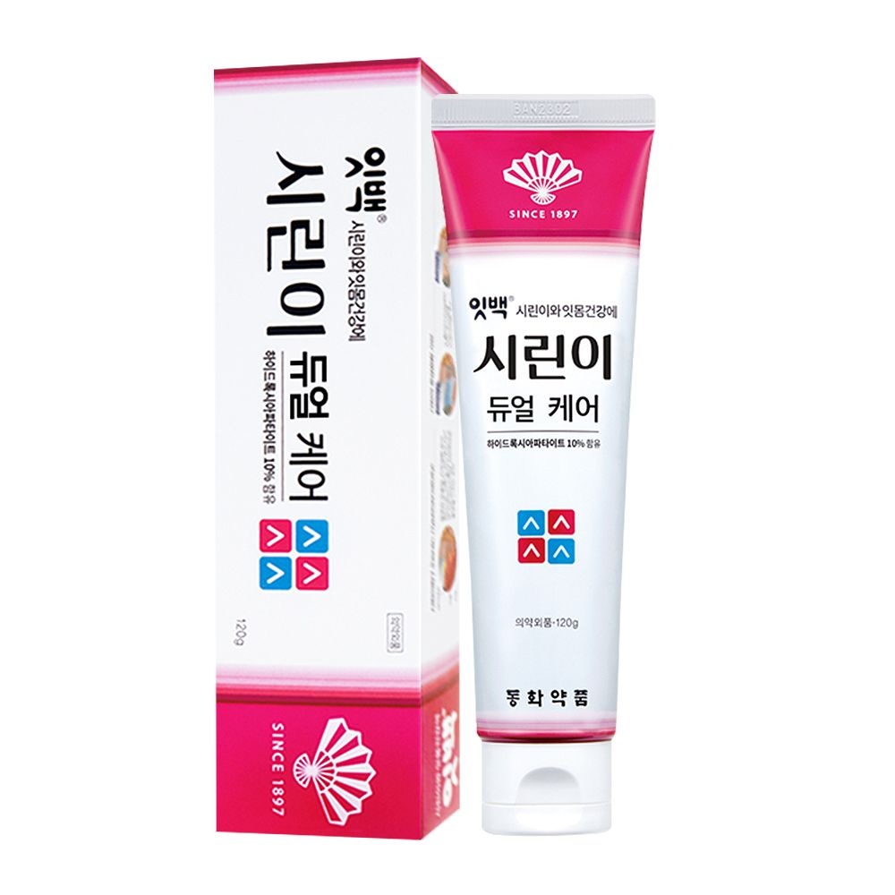 동화약품 잇백 시린이 듀얼케어 치약 120g 잇치치약 잇몸케어