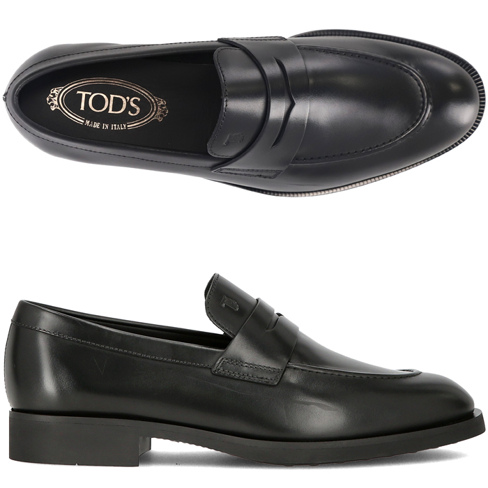 토즈 페니 슬롯 XXM41K0GB30 D90 B999 남성 로퍼 구두