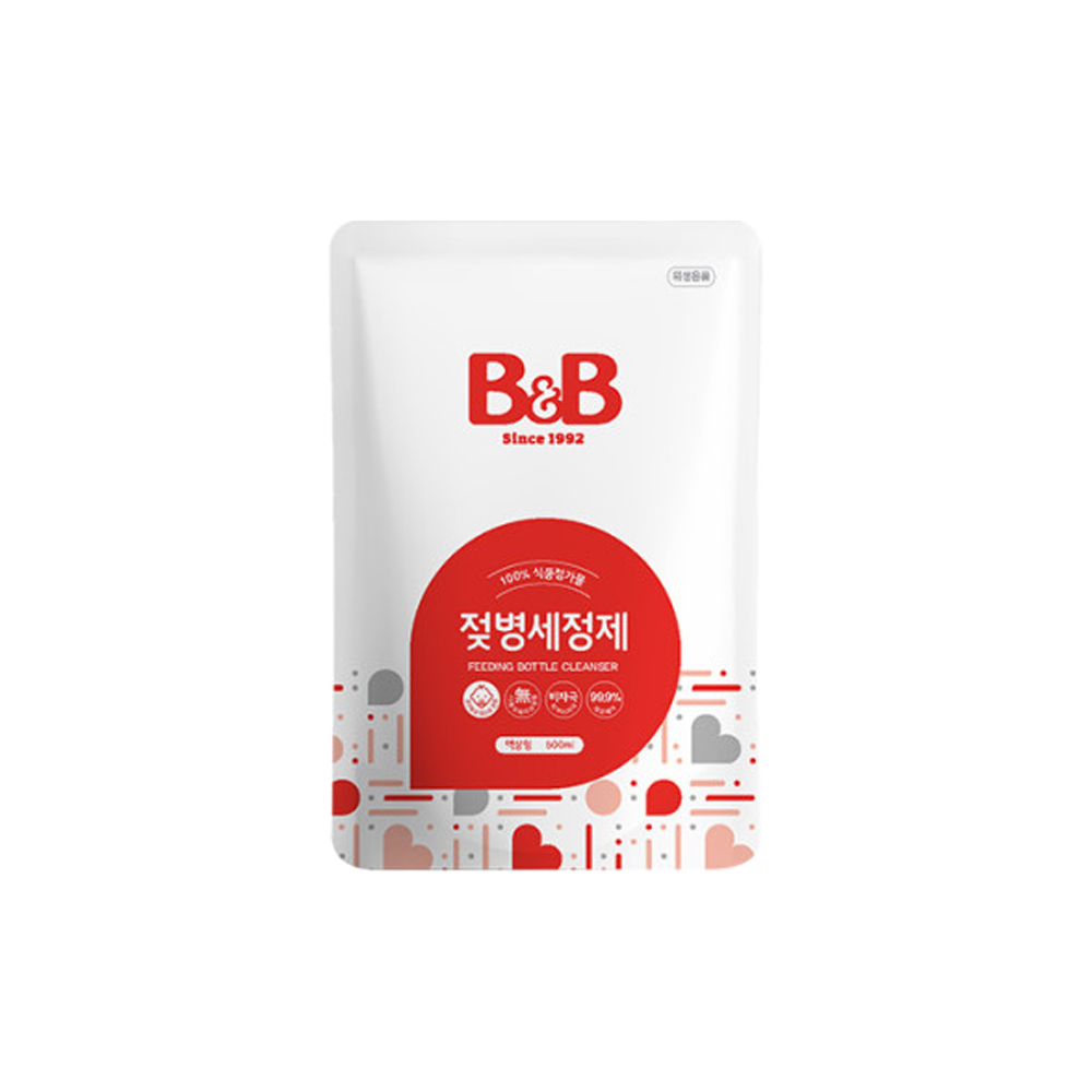 [롯데백화점]  [비앤비] 젖병세정제 액상 500ml 리필