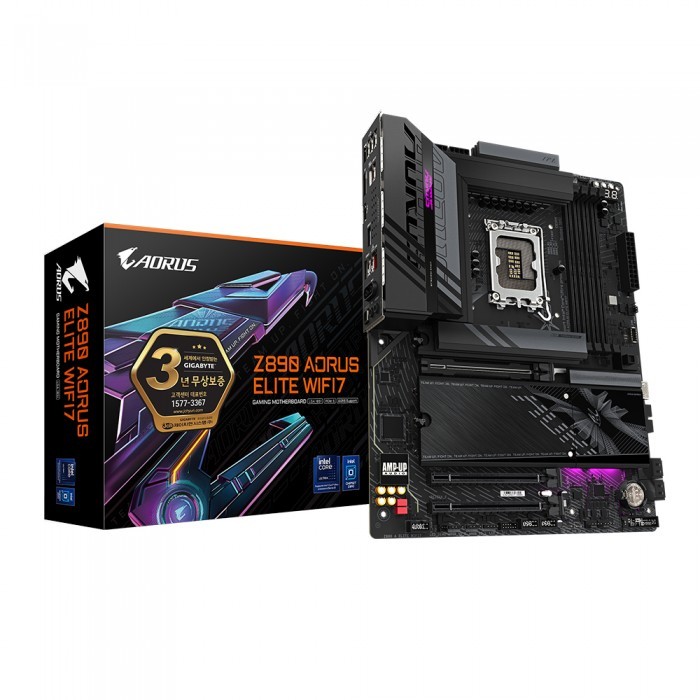 기가바이트 GIGABYTE Z890 AORUS ELITE WIFI7 제이씨현 인텔 메인보드