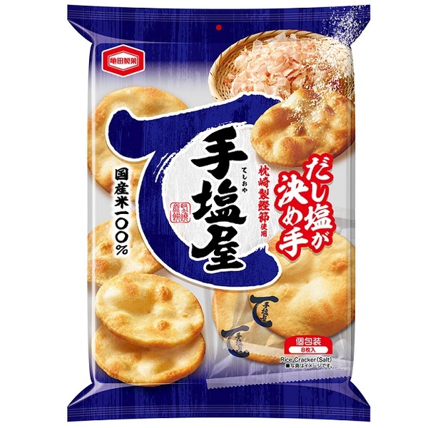 카메다제과 테시오야 센베이 8매