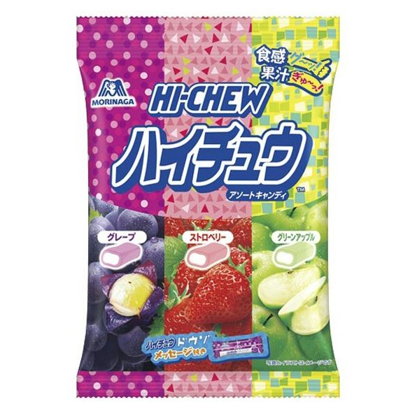 모리나가 제과 하이츄 3가지 맛 (포도,딸기,사과) (빠른배송)