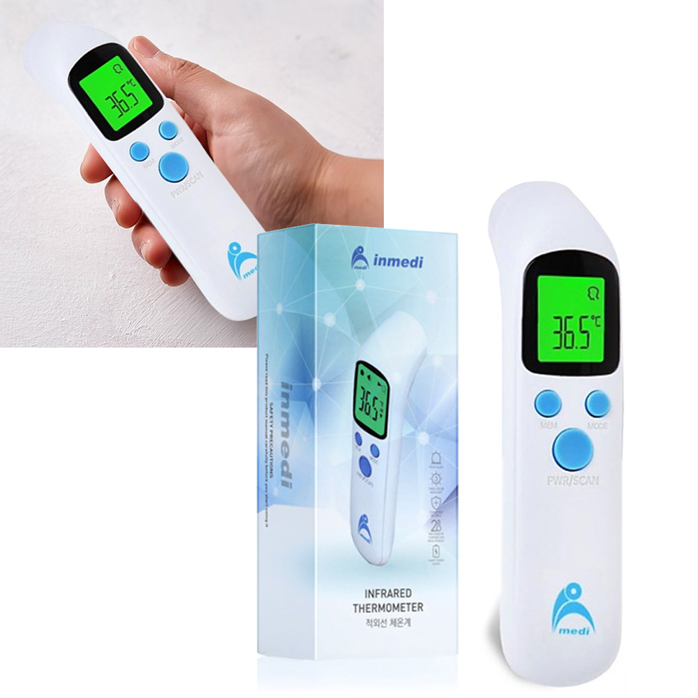케이생활마켓 국산 인메디 비접촉식 체온계  적외선 센서 TY