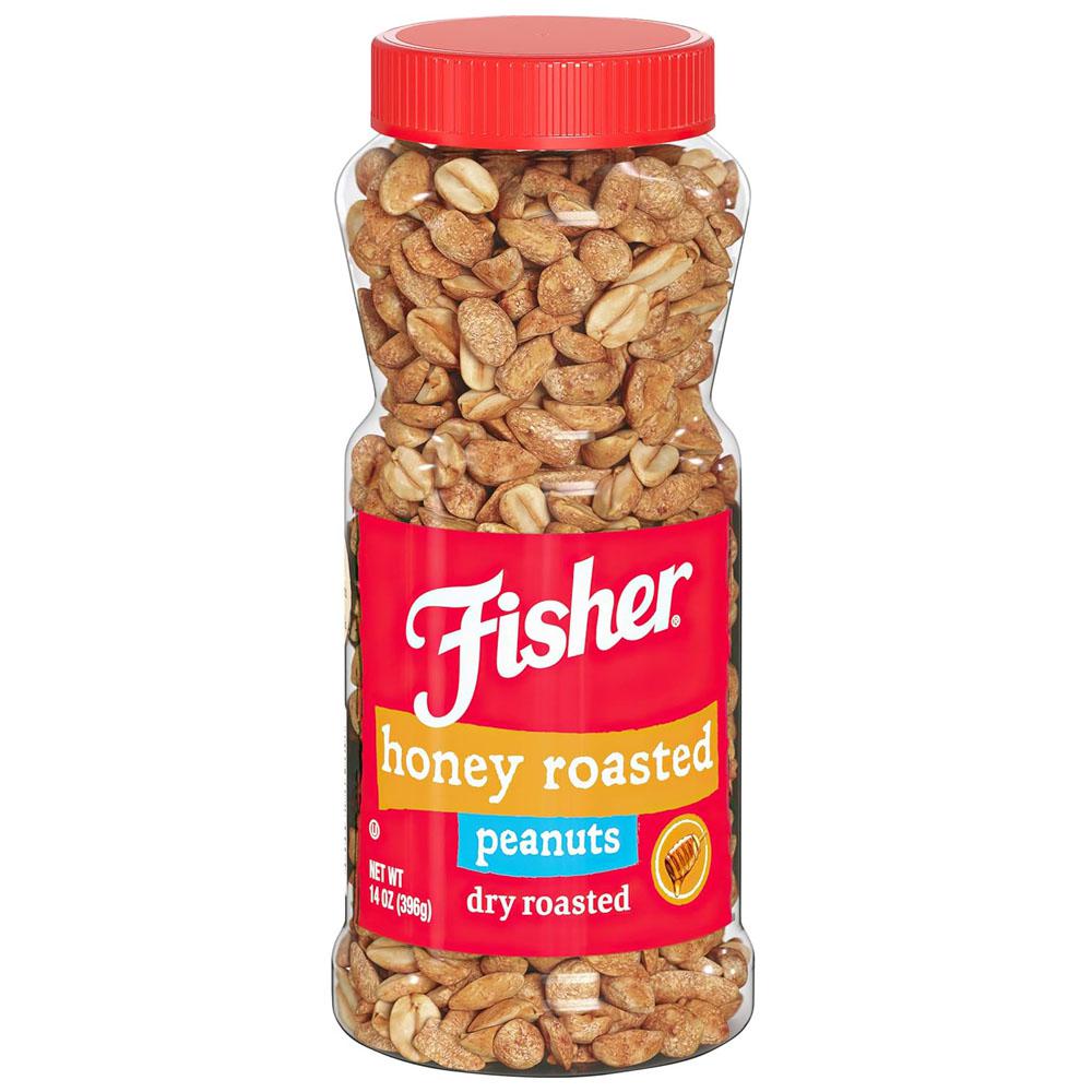 FISHER 피셔 허니 로스티드 피넛 땅콩 꿀탕콩 396g