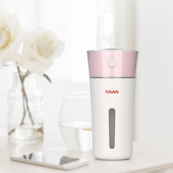 한경희 LED 텀블러 플러스가습기 HTM-410C 러블리핑크