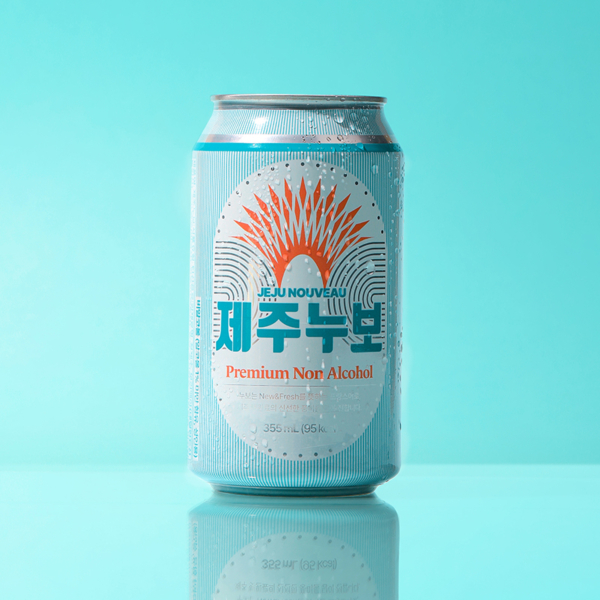 제주 누보 355ml 24캔 무알콜 맥주 (프리미엄 논알콜)